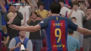 FIFA 17 BARCELONA ATTACKING GOAL