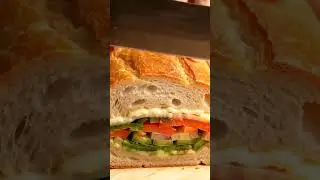 Satisfying Sandwich Slice | Cheesy Cut ASMR @Emoji-Eating-Channel