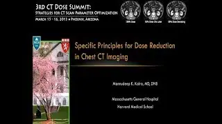 Specific Principles for Dose Reduction in Chest CT Imaging