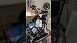 BABYDINDIN AT THE HAIR SALON! #babydindinandmom