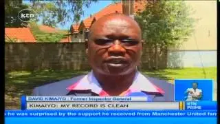 Former IG of police David Kimaiyo advise incoming police boss to sustain fight against terror