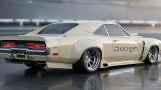 Dodge Charger Hellucination 1968 года – классическая мощь в сочетании с современными преимуществами.
