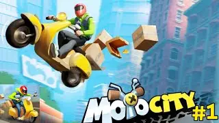 Moto City Bike Delivery Gameplay #1