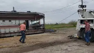Moving an antique stainless steel diner!