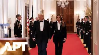 Trump Unveils Donor-Funded White House Ballroom at Governors Dinner, Cites Border Security | APT