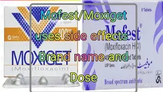 #moxifloxacin | moxiget 400 mg uses in urdu| moxifloxacin 400 #medicos info!|antibiotics tablet!