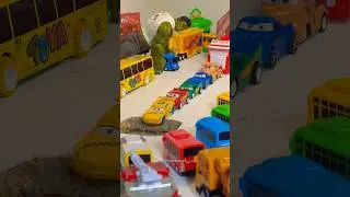 HotWheels racing car pushed by Pertamina tanker truck part 32