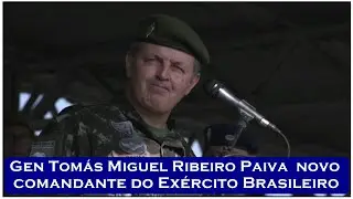 Gen Tom&aacute;s Miguel Ribeiro Paiva  novo comandante do Ex&eacute;rcito Brasileiro - Myx 10