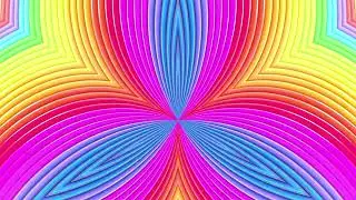 Rainbow Abstract Color Stripes 4K