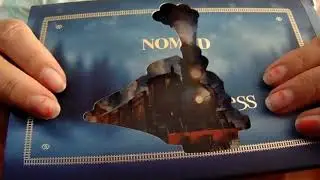 Icy Winter Meets Cozy Cocoa ❄️🚂☕ | Nomad Cosmetics Polar Express Palette Review