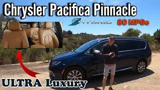 Is the 2023 Chrysler Pacifica Pinnacle Hybrid the ULTIMATE minivan?
