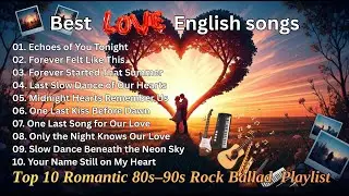 Romantic Soft Rock Nights 🎸🌌 80s&ndash;90s Love Songs Collection