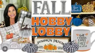 🌻HOBBY LOBBY FALL DECOR SHOP w/me 2020 🌻FALL SHOPPING 