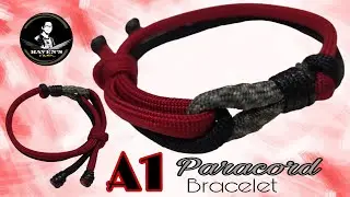 A1 Simple design Paracord Bracelet | how to make