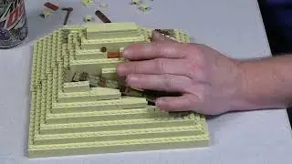 Lego Pyramid of Giza Doubled and Upgraded
