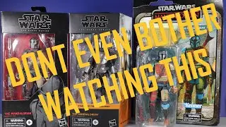 Star Wars Black Series Credit Collection MANDALORIAN Beskar & Original NOT REALLY A REVIEW