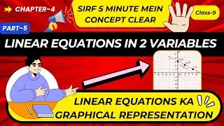 Class 9 Maths Chapter 4: Graph of Linear Equation in Two Variables &ndash; Explained with Examples |Part-5