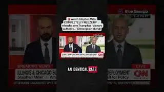 Watch Stephen Miller COMPLETELY FREEZE UP when he says Trump has &ldquo;plenary authority.&rdquo;