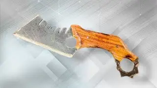 Turning a Rusty Blade into an Elevated Karambit