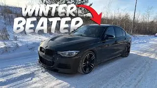 The reality of dailying a xDrive 340i in the Snow