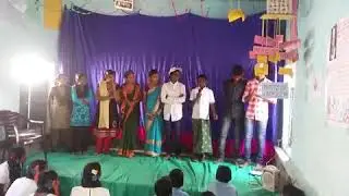 Justice Above Self skit by the students of Govt High School,SOMALAPURA, Sindhanur Ta
