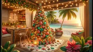 Tropical Christmas Vibes: Lo-Fi Jazz and Festive Beach Ambience, 2025 Christmas Jazz Christmas Beach