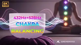 Crystal Bowls + Theta Waves | 7 Chakra Balancing & Energy Flow: Deep Tibetan Singing Bowl Healing