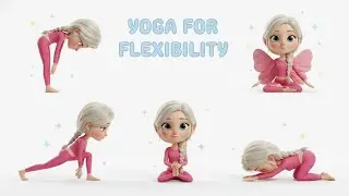 Yoga for Flexible Legs for Kids | Deep Stretch Routine | Yoga with Lily