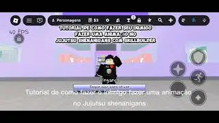 Tutorial de como fazer o seu inimigo fazer uma anima&ccedil;&atilde;o no Jujutsu shenanigans com skill builder