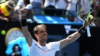 RAFAEL NADAL  vs FLORIAN MAYER  2017 AUSTRALIAN OPEN ROUND-1 HIGHLIGHTS HD