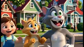 Tom e Jerry esconderam o queijo muito bem | Canção divertida para crianças | Rimas infantis