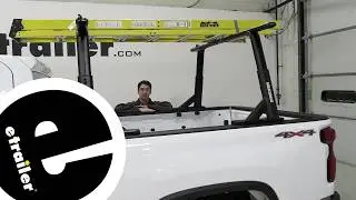 Mount: Yakima OverHaul HD Adjustable Truck Bed Ladder Rack on a 2023 Chevrolet Silverado 2500