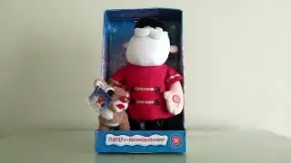 Coyne's & Company Animated Santa & Baby Rudolph - 