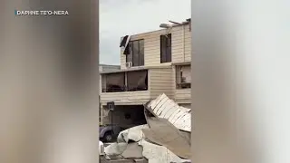 &lsquo;Unreal&rsquo;: Storm gusts rip roofs off Oahu homes, 12 displaced