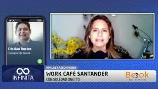 Beeok en Work Caf&eacute; con Soledad Onetto