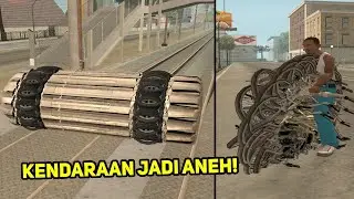 BENTUK KENDARAAN JADI ANEH di GTA San Andreas
