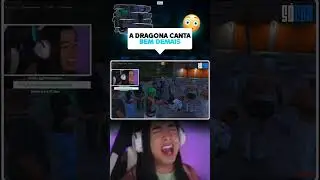 😱DRAGONA CANTA BEM DEMAAAAAAIS!😱
