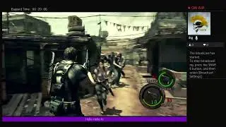 Knife only challenge RE5