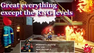 Firegirl Hack and Splash Rescue gameplay - Great looking Pixel Action Platforming - Needs work