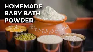 HOMEMADE BABY BATH POWDER