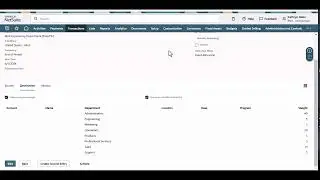 NetSuite Allocation Schedules