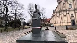 Cardinal Stefan Wyszynski Statue - Warsaw - Poland