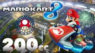 Mario Kart 8 (1080p 60fps) - Mushroom Cup 200cc