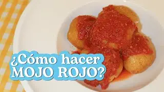 Mojo rojo | Receta sencilla de la salsa canaria | ÉCHALE MOJO