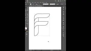 F Letter Monogram Logo Design || Adobe illustrator  #graphicdesign  #illustrator  #monogramlogo
