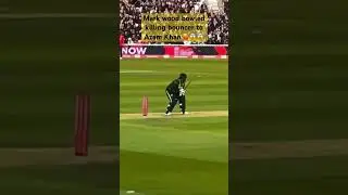 Mark wood bowled killing bouncer to Azam Khan🥵😱😱