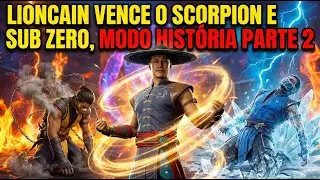 Lioncain Derrota Scorpion e Sub Zero! A Batalha &Eacute;pica Continua &ndash; Modo Hist&oacute;ria Parte 2