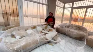 لحظه مؤثره 🏠اليوم اللي كنت مستنياه بقالي سنين في شقتي في وسط النيل 🏡