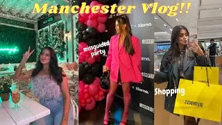 SOLO TRIP TO MANCHESTER!!! Missguided Party, Buying a designer bag & Making new friends xx
