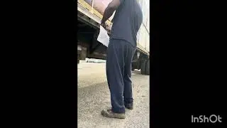 Unloading & picking up #truck #flatbed #driver #work #blessed #jesus 